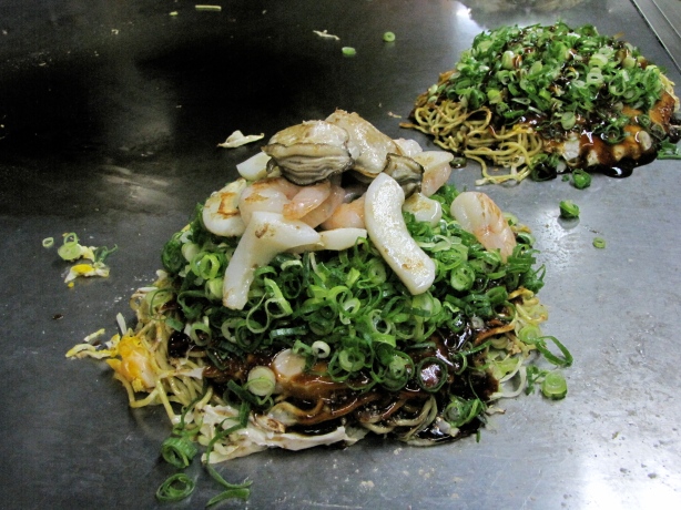 Hiroshima-Yaki (Okonomiyaki) - Hiroshima, Japan