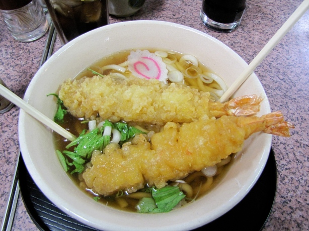 Shrimp Tempura Udon - Nikko, Japan