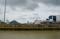 "On The Clock" - Miraflores lock, Panama Canal